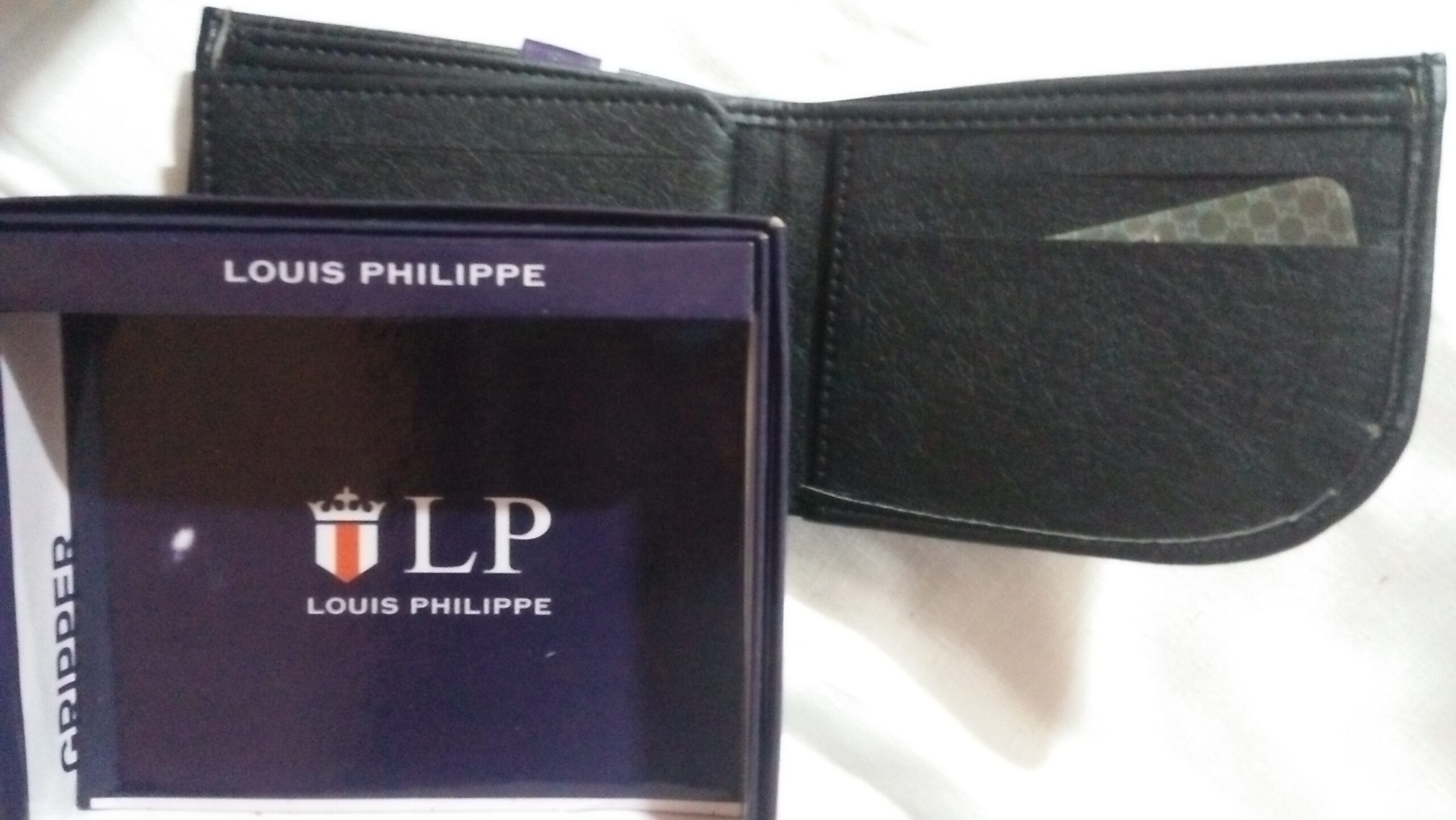 Buy Louis Philippe Wallet for Men Bi-Fold Genuine Leather Slim & Sleek with  RFID Security (Coin Pocket) at Amazon.in