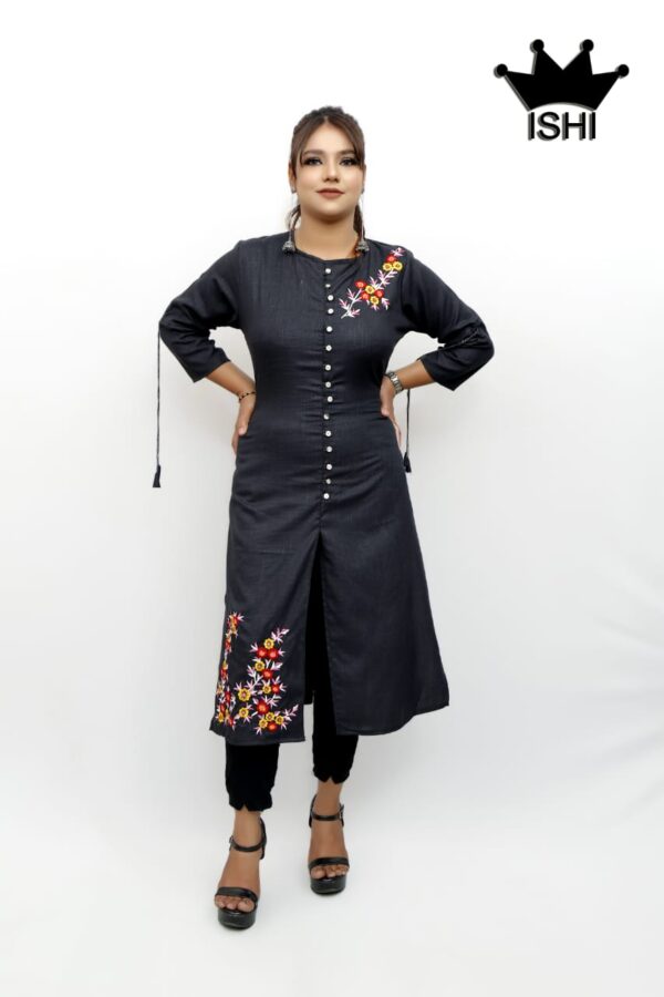 kurti with lagis