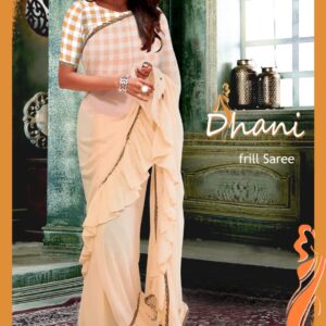 DHANI FRILL SAREE