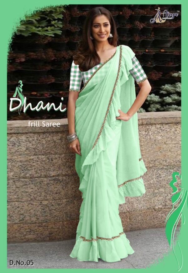 DHANI FRILL SAREE