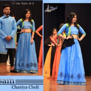 COUPLE LENGHA CHOLI WITH JENS KURATA