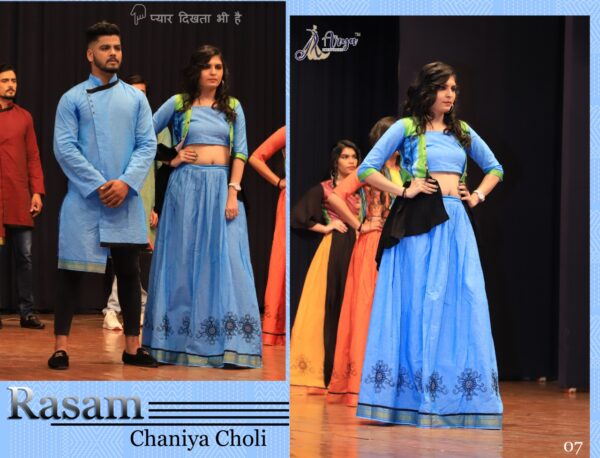 COUPLE LENGHA CHOLI WITH JENS KURATA