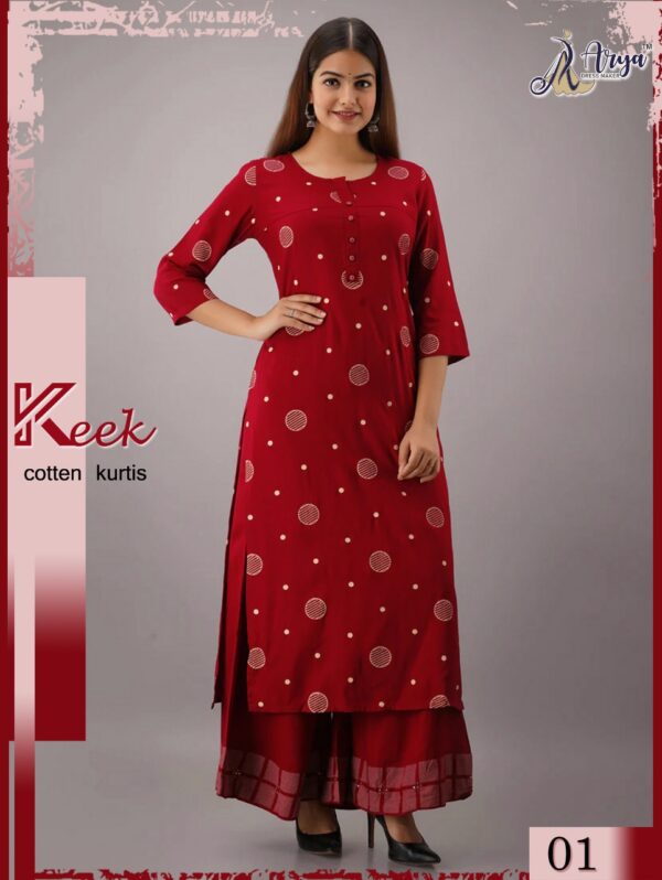 Keek Kurti with Plazzo - Image 2