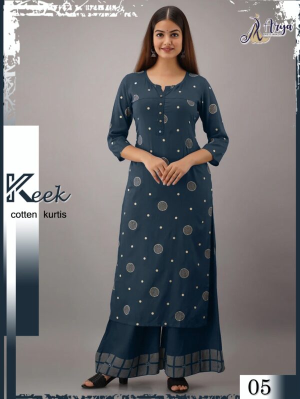 Keek Kurti with Plazzo - Image 3